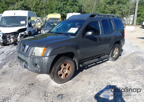 2008 Nissan Xterra S z USA, uszkodzony, nr VIN 5N1AN08U58C537997